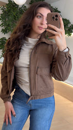 Mila • Cropped Utility Jacket