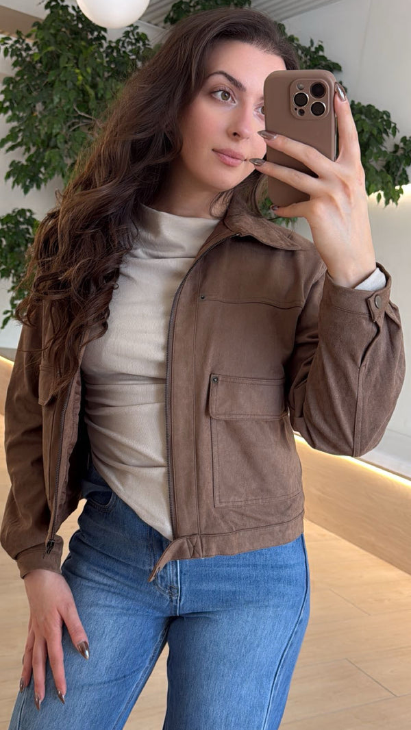 Mila • Cropped Utility Jacket